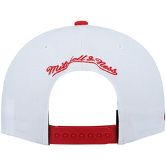 Chicago Bulls Hardwood Classics Snapback Hat - White/Red online