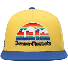 Denver Nuggets Hardwood Classics Snapback Hat sale - Gold/Royal for sale