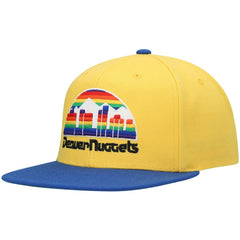 Denver Nuggets Hardwood Classics Snapback Hat sale - Gold/Royal for sale