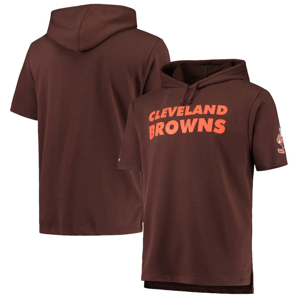 Cleveland Browns Game Day Hoodie T-Shirt - Brown sale
