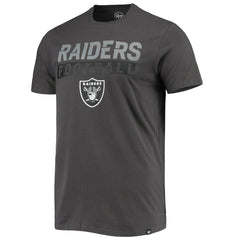 Las Vegas Raiders '47 Dark Ops Super Rival T-Shirt - Charcoal discount