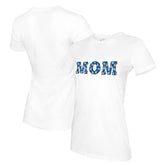 Los Angeles Dodgers Tiny Turnip Women's Mom T-Shirt White