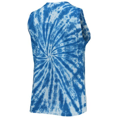 Dallas Cowboys Lauren James Women's Tie-Dye Jersey Boxy Tank Top - Royal outlet