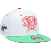 Athletics Alternate Logo Watermelon Lolli 59FIFTY Fitted Hat White/Green