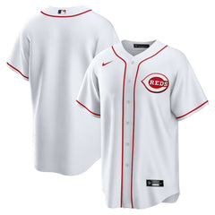 Cincinnati Reds Home Blank Replica Jersey White