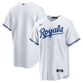 Kansas City Royals Home Blank Replica Jersey White