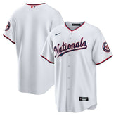 Washington Nationals Home Blank Replica Jersey White