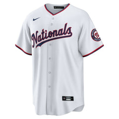 Washington Nationals Home Blank Replica Jersey White