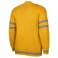 Atlanta Hawks NBA x Keiser Clark No Caller ID Button-Up Cardigan - Yellow/Gray online