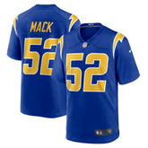 Khalil Mack Los Angeles Chargers Alternate Game Jersey - Royal outlet