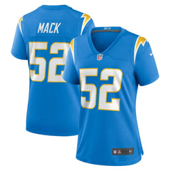 Khalil Mack Los Angeles Chargers Women's Player Jersey - Powder Blue on sale