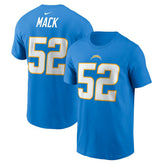 Khalil Mack Los Angeles Chargers Player Name & Number T-Shirt - Powder Blue cheap