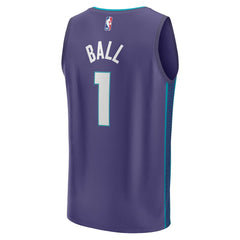 LaMelo Ball Charlotte Hornets Fast Break Replica Player Jersey - Statement Edition - Purple shop