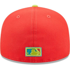 Chicago White Sox Lava Highlighter Combo 59FIFTY Fitted Hat Red/Neon Green