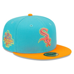 Chicago White Sox Vice Highlighter 59FIFTY Fitted Hat Blue/Orange