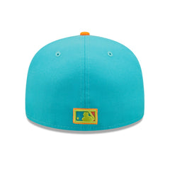 Los Angeles Dodgers Vice Highlighter 59FIFTY Fitted Hat Blue/Orange
