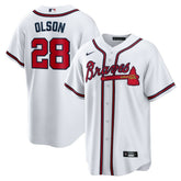 Matt Olson Atlanta Braves Home Replica Player Jersey White