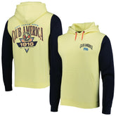 Club America Retro Raglan Pullover Hoodie - Yellow online