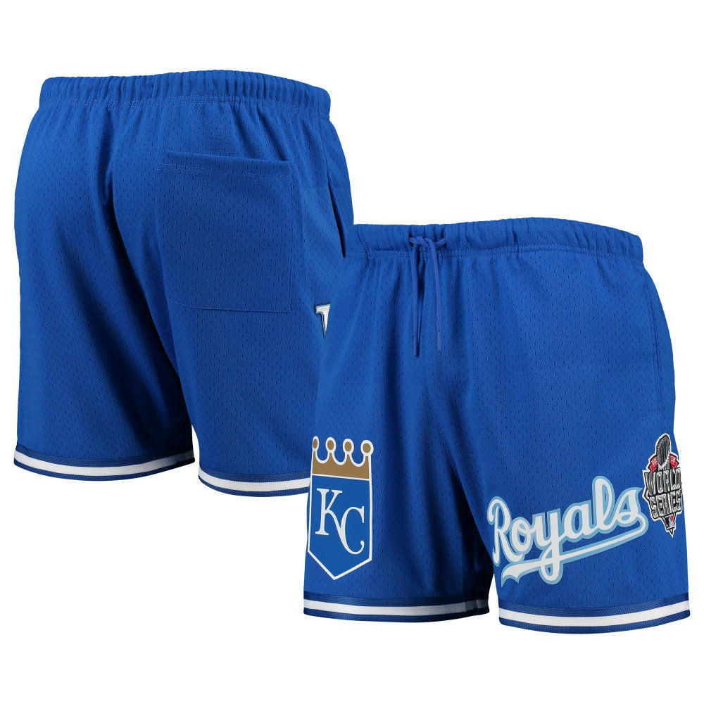 Kansas City Royals Pro Standard 2015 World Series Mesh Shorts Royal