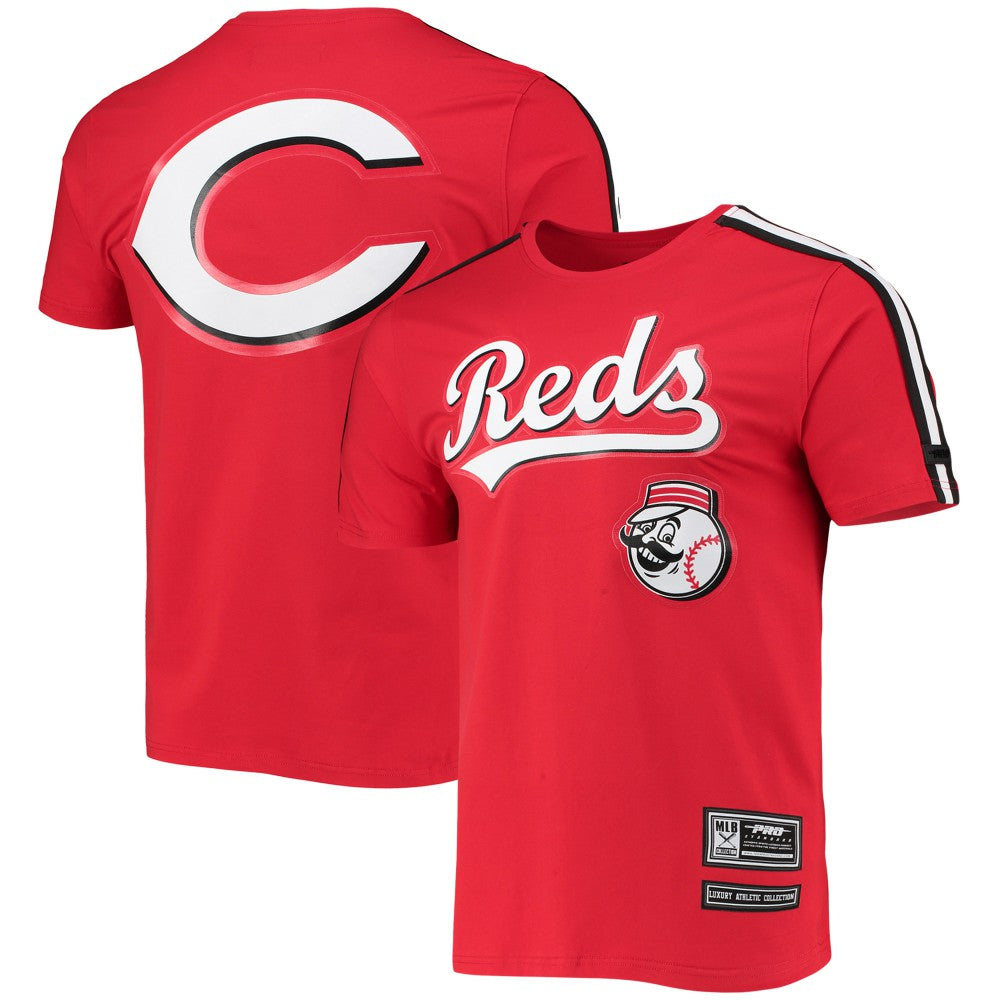 Cincinnati Reds Pro Standard Taping T-Shirt Red/Black