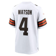 Deshaun Watson Cleveland Browns Game Jersey - White discount
