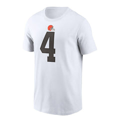 Deshaun Watson Cleveland Browns Player Name & Number T-Shirt - White online