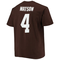 Deshaun Watson Cleveland Browns Big & Tall Player Name & Number T-Shirt - Brown on sale