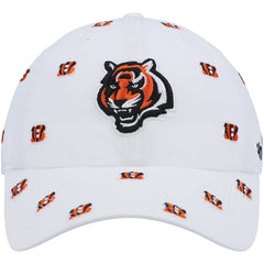 Cincinnati Bengals '47 Women's Confetti Clean Up Adjustable Hat - White cheap