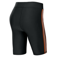 Cleveland Browns WEAR by Erin Andrews Women's Biker Shorts - Black cheap