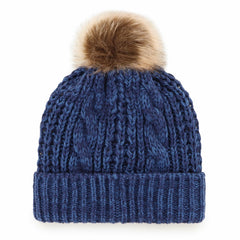 Tennessee Titans '47 Women's Meeko Cuffed Knit Hat with Pom - Navy on sale