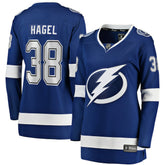 Brandon Hagel Tampa Bay Lightning Fanatics Women's Home Breakaway Player Jersey - Blue Jerseys