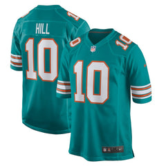 Tyreek Hill Miami Dolphins Alternate Game Jersey - Aqua sale