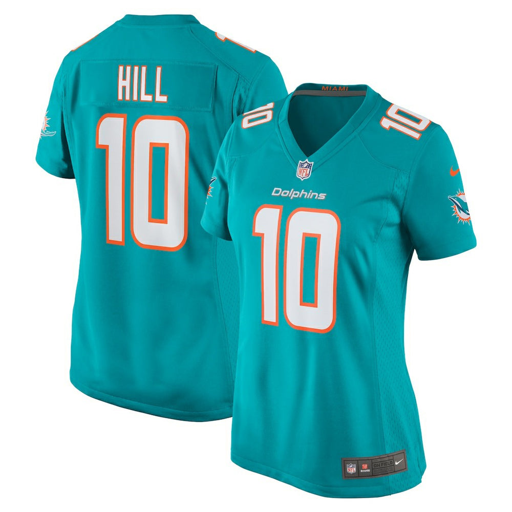 Tyreek Hill Miami Dolphins Women's Player Jersey - Aqua for sale