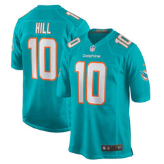 Tyreek Hill Miami Dolphins Game Jersey - Aqua online