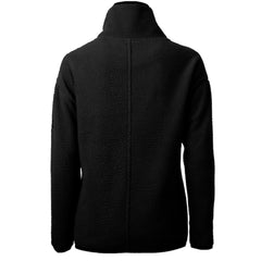 Baltimore Orioles Cutter & Buck Women's Cascade Eco Sherpa Fleece Quarter-Zip Pullover Jacket Black