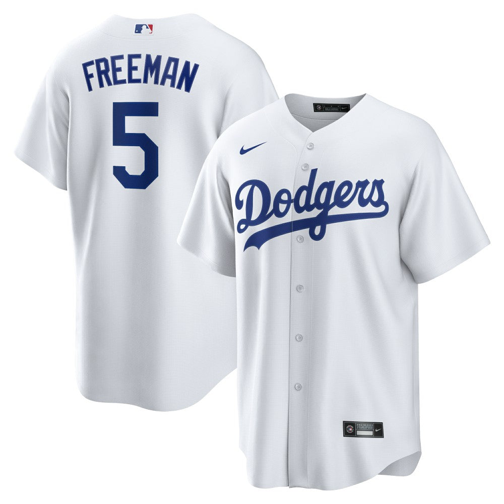 Freddie Freeman Los Angeles Dodgers Replica Player Jersey White