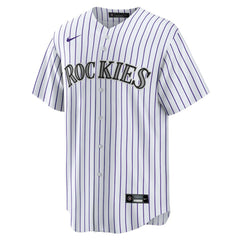 Kris Bryant Colorado Rockies Replica Player Jersey White/Purple