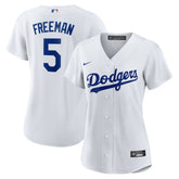 Freddie Freeman Los Angeles Dodgers Women's Replica Player Jersey White