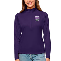 Sacramento Kings Antigua Women's Tribute Half-Zip Top - Purple for sale