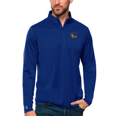 Golden State Warriors Antigua Tribute Quarter-Zip Pullover Top sale - Royal for sale
