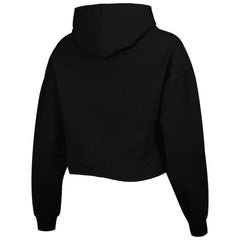 Chicago Bulls Lusso Women's Layla World Tour Cropped Pullover Hoodie sale - Black outlet