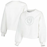 Brooklyn Nets Lusso Women's Lola Ball and Chain Pullover Sweatshirt - White online
