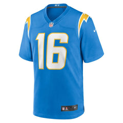 JK Scott Los Angeles Chargers Game Jersey - Powder Blue online