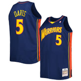 Baron Davis Golden State Warriors Big & Tall Hardwood Classics 2006/07 Swingman Jersey sale - Navy on sale