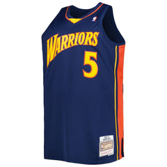 Baron Davis Golden State Warriors Big & Tall Hardwood Classics 2006/07 Swingman Jersey sale - Navy on sale
