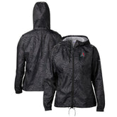 Arizona Diamondbacks Women's Flash Forward Full-Zip Windbreaker Jacket Black