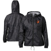 Baltimore Orioles Women's Flash Forward Full-Zip Windbreaker Jacket Black