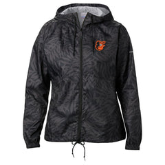 Baltimore Orioles Women's Flash Forward Full-Zip Windbreaker Jacket Black
