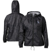 Colorado Rockies Women's Flash Forward Full-Zip Windbreaker Jacket Black