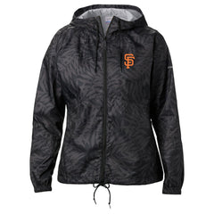 San Francisco Giants Women's Flash Forward Full-Zip Windbreaker Jacket Black